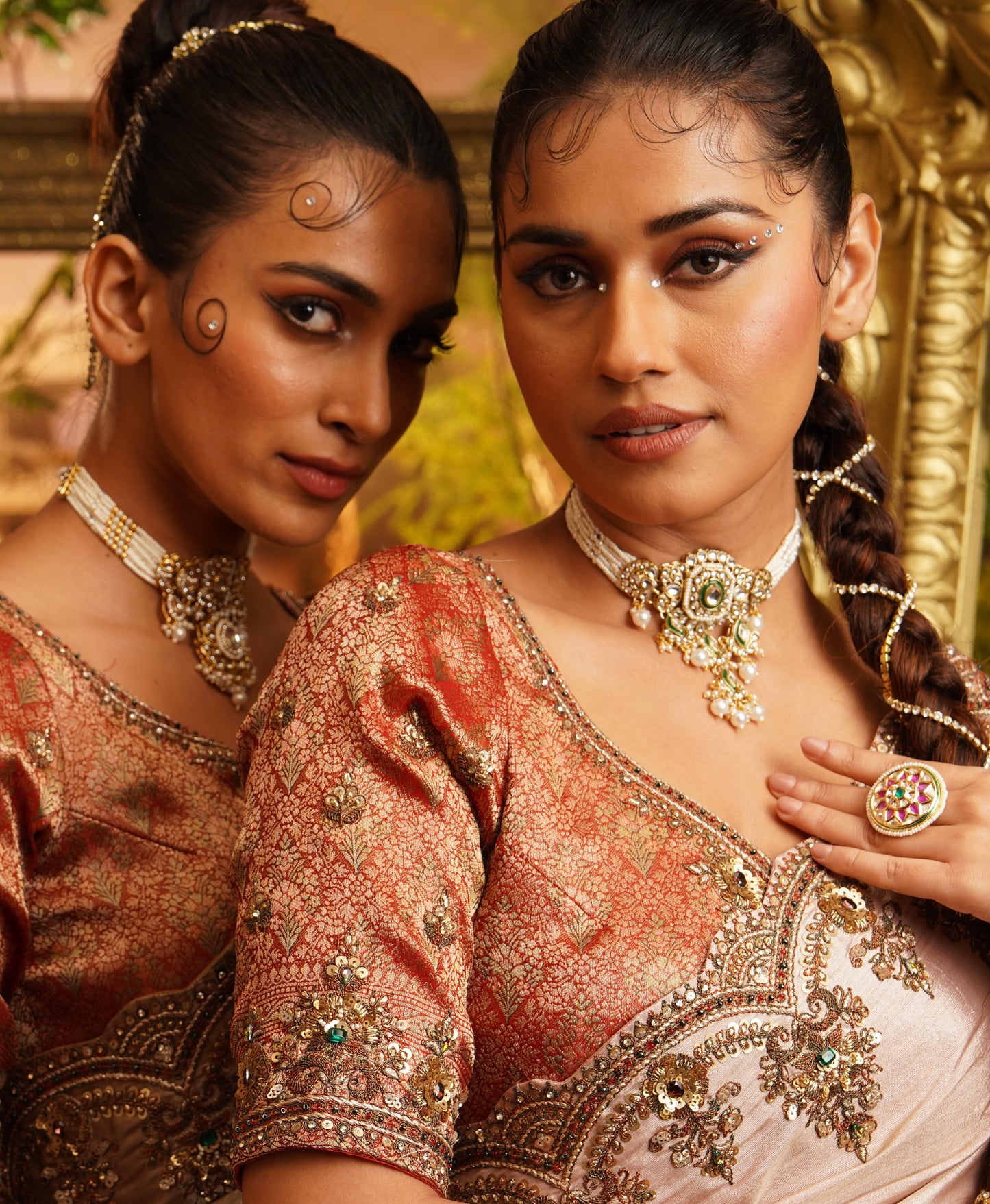 Dhruti Kundan choker set