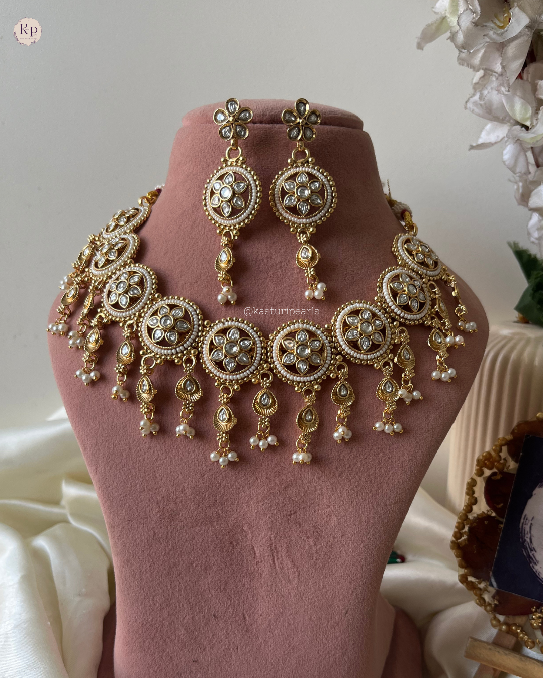 Anjali Antique Kundan Neckset