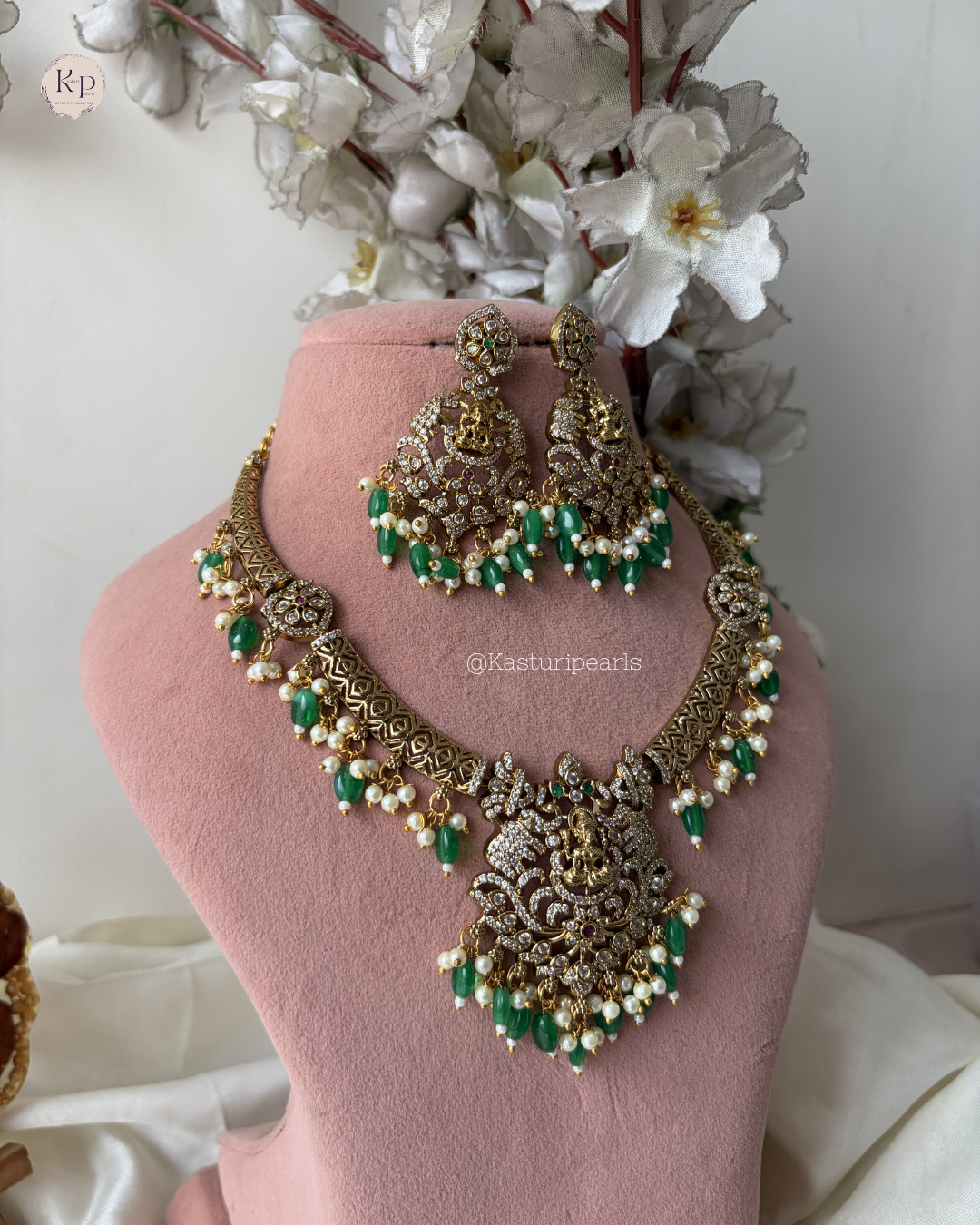 Anshika Temple Neckset