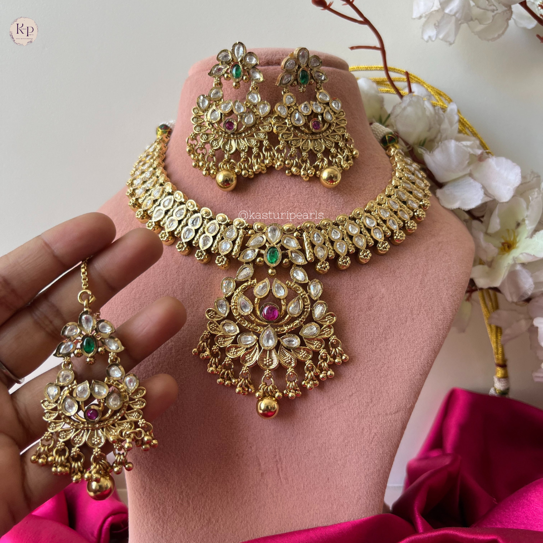 Arpita Antique copper Neckset