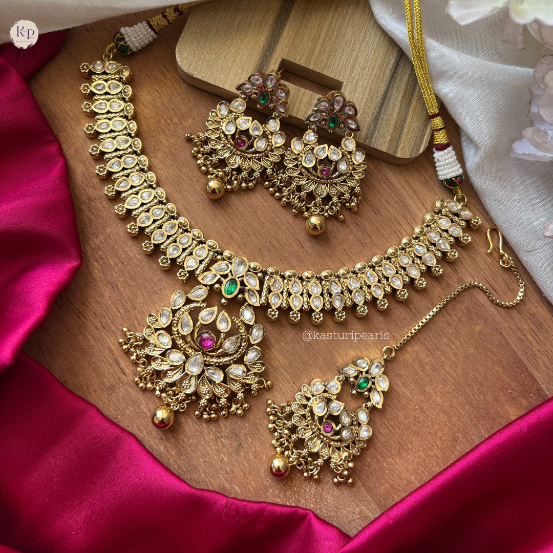 Arpita Antique copper Neckset