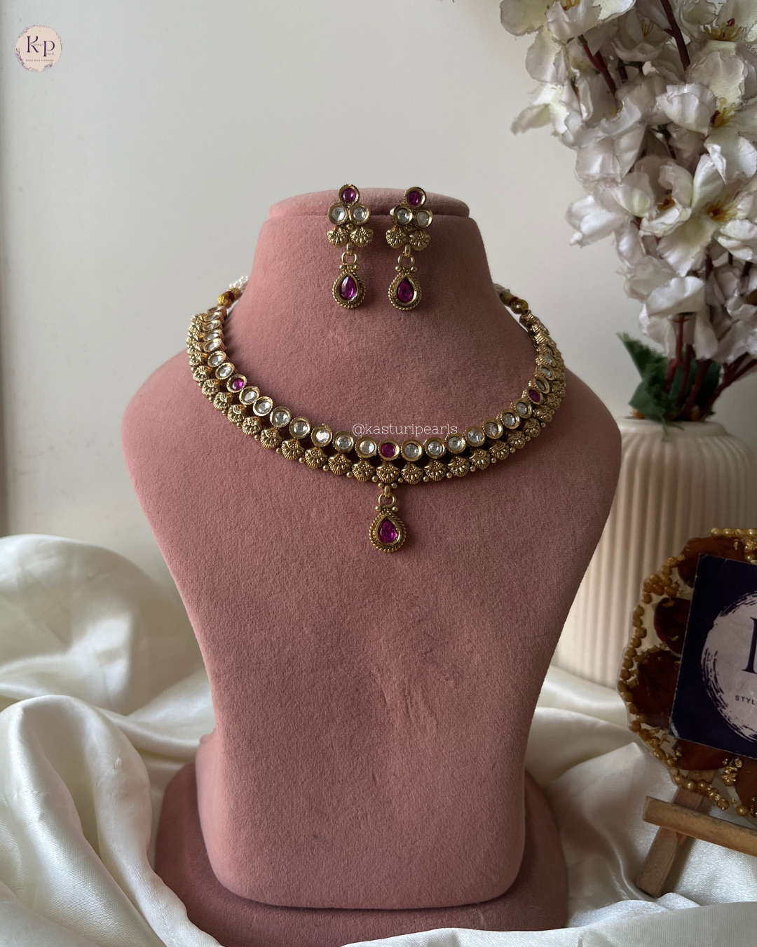 Dhara Antique coper Neckset