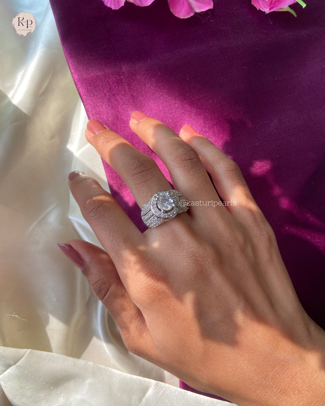 Dhvani American Diamond Ring