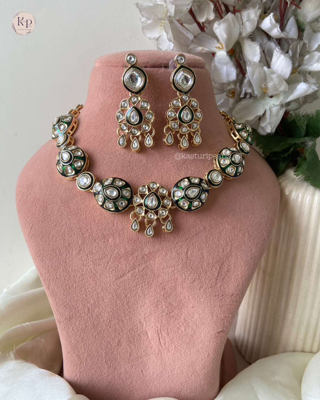 Garima Polki Kundan Neckset