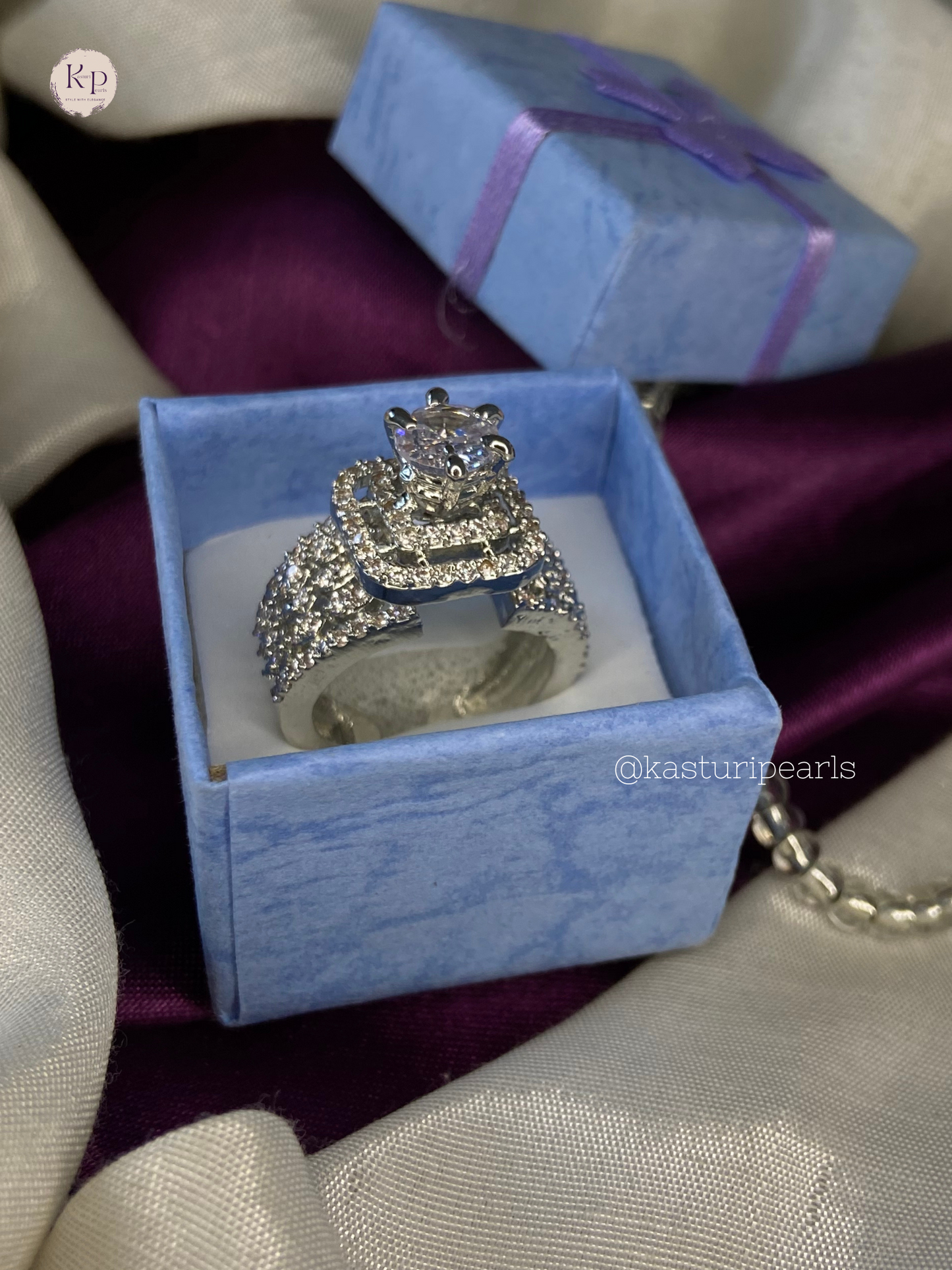 Gia American diamond ring