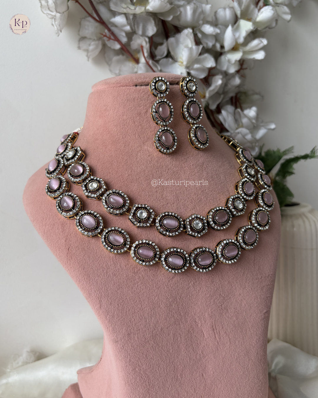 Harshida Mehendi Polish Kundan Neckset