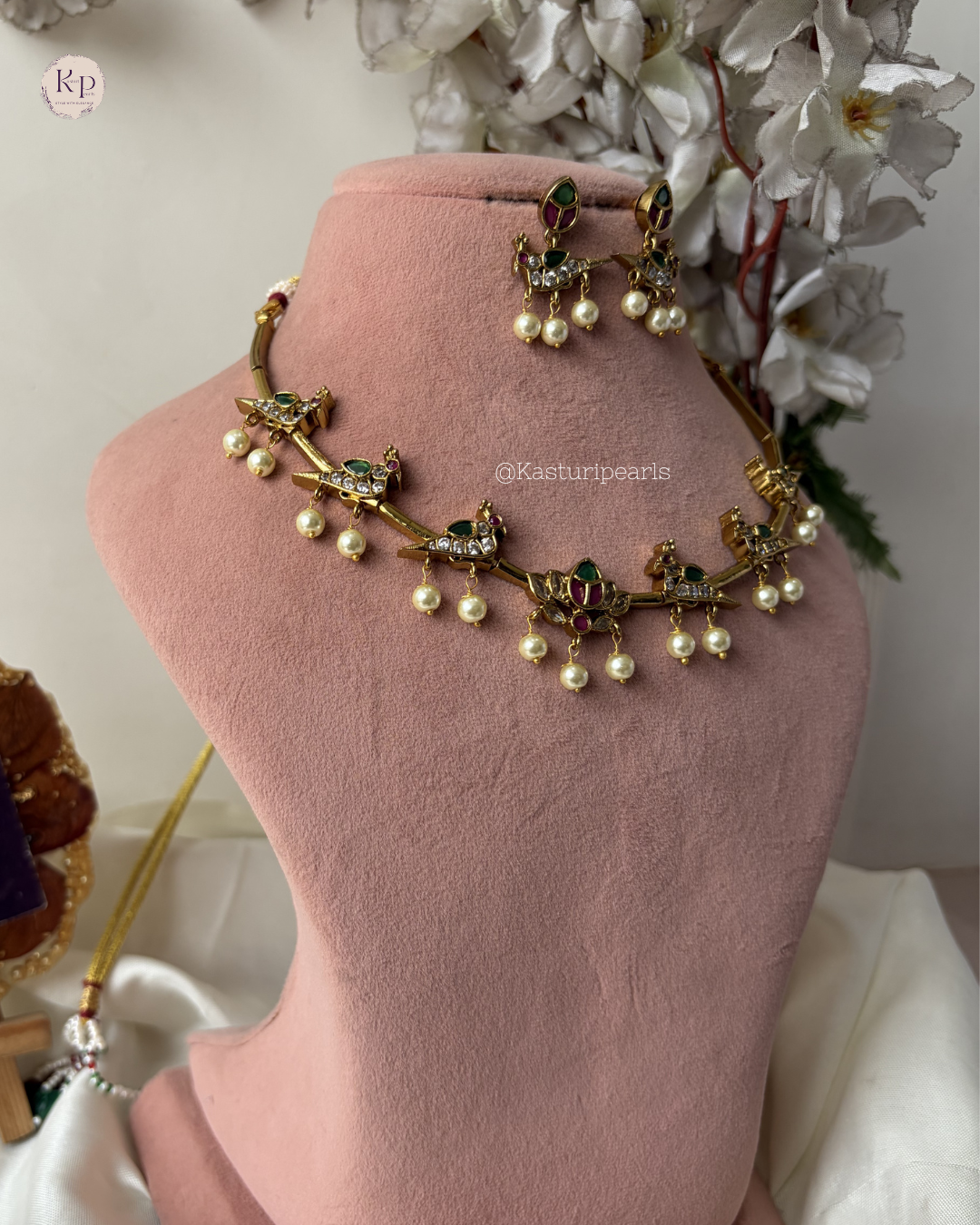 Hetal Temple Neckset