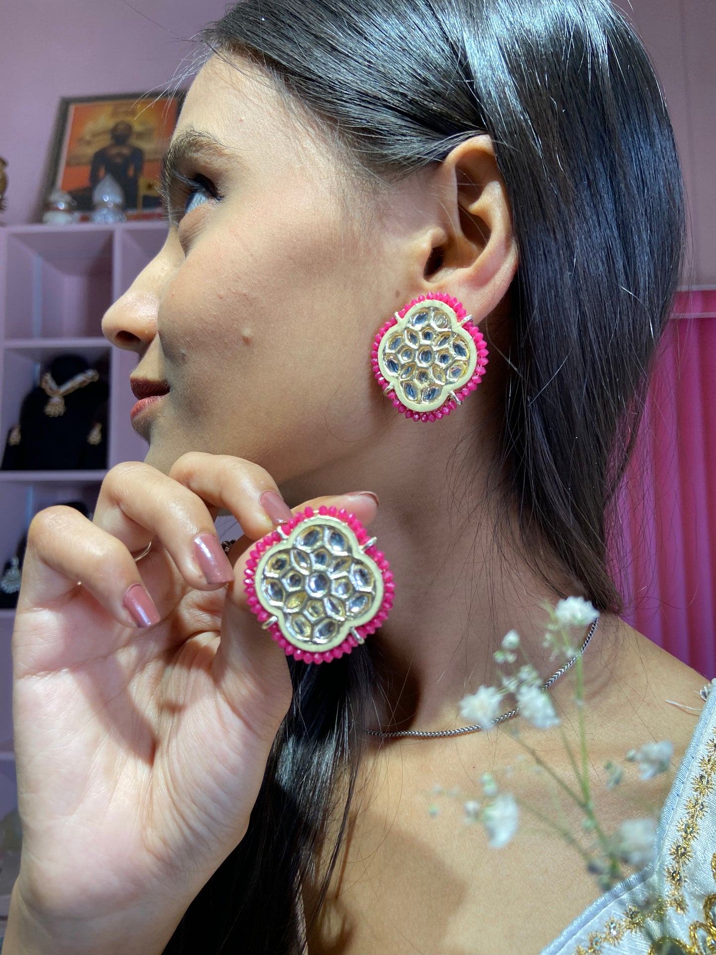 Falak Kundan Earrings