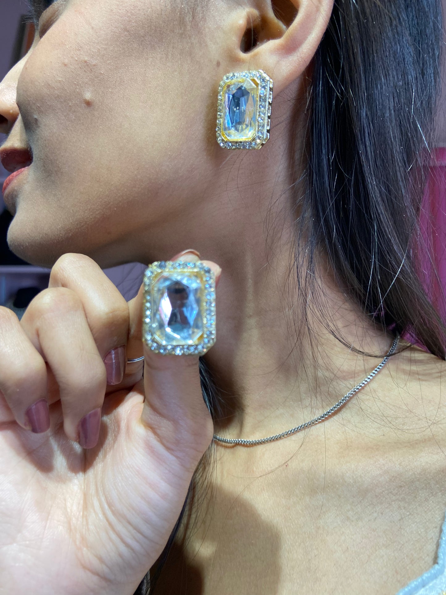Himanshi Kundan Earrings