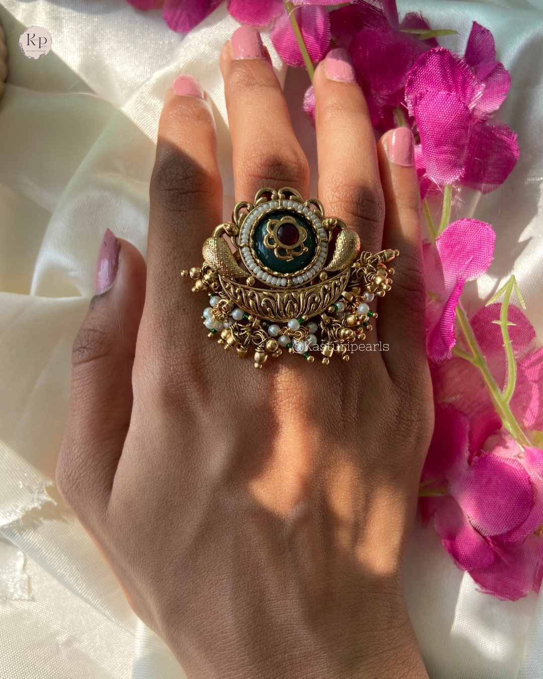 Kashi Antique coper rings