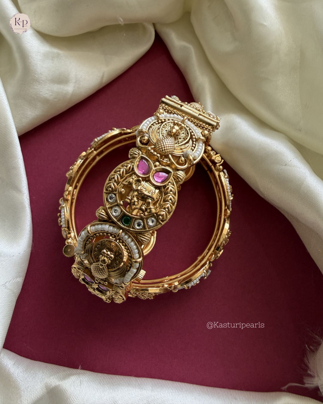 Khyati Antique Brass Bangles