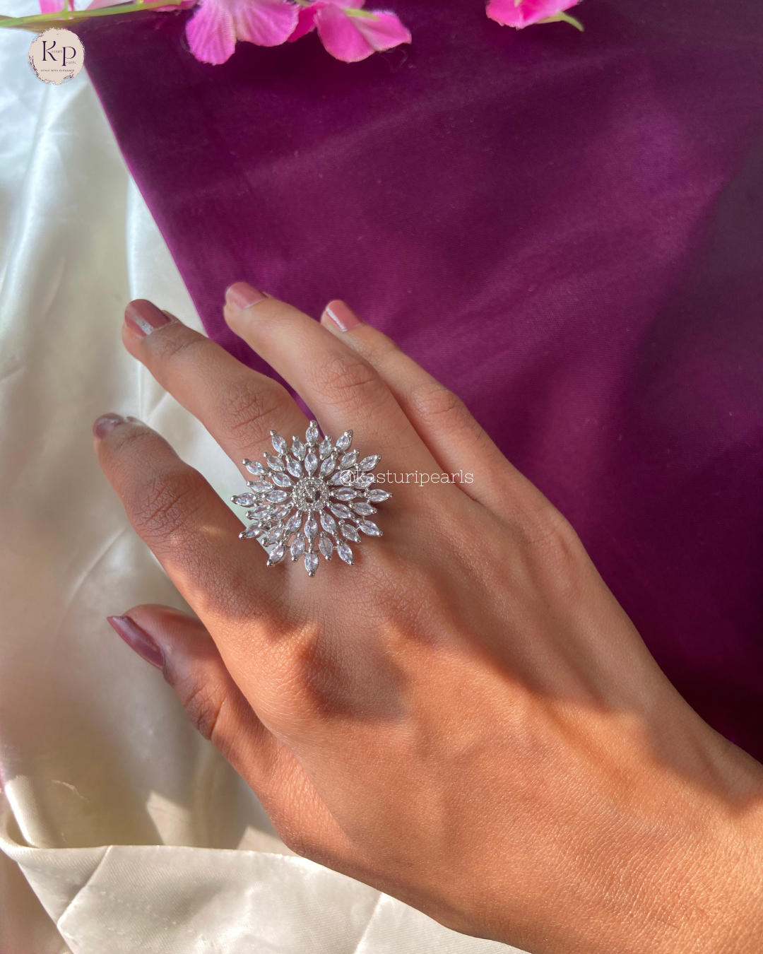 Kiran American Diamond Ring