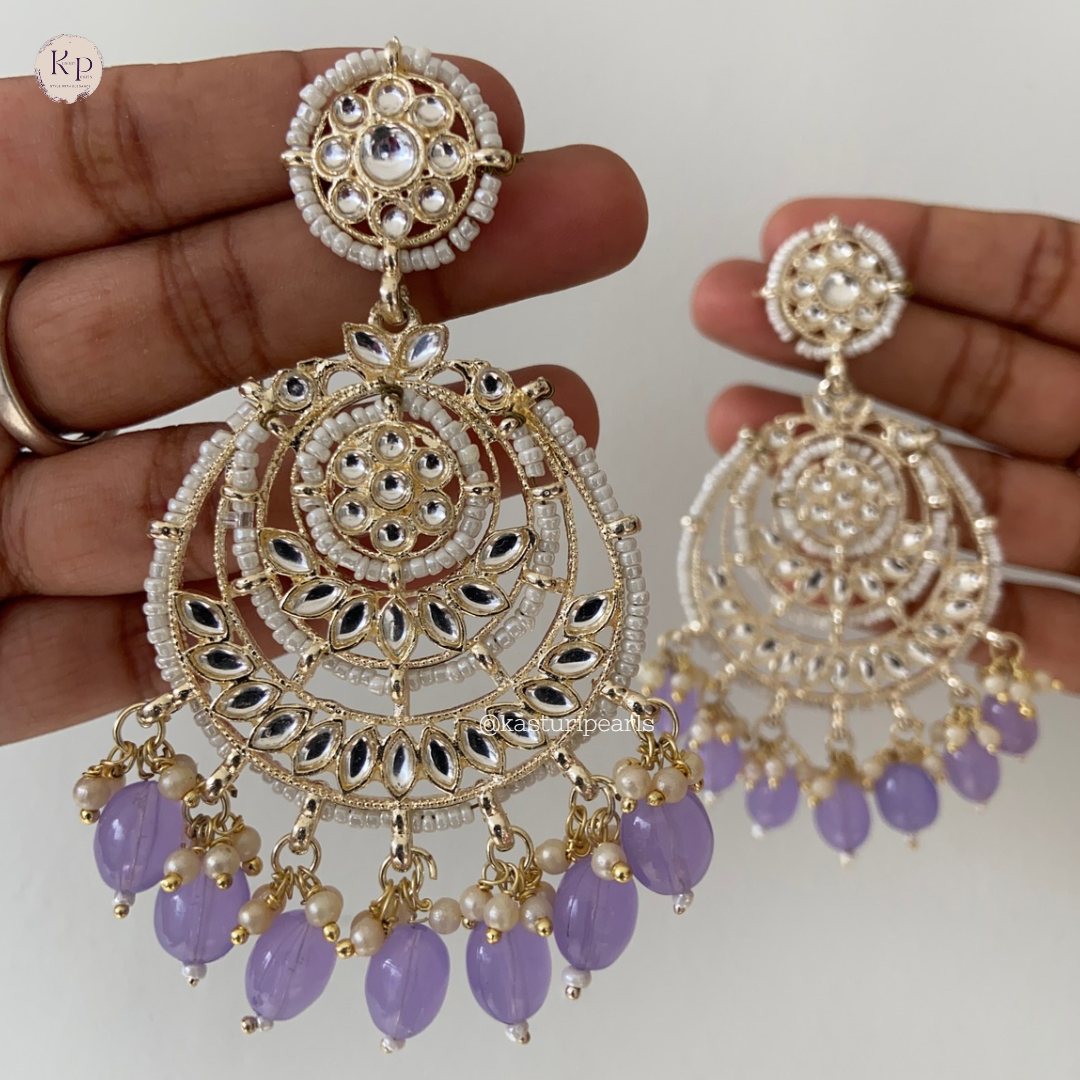 Kreena kundan chandbali