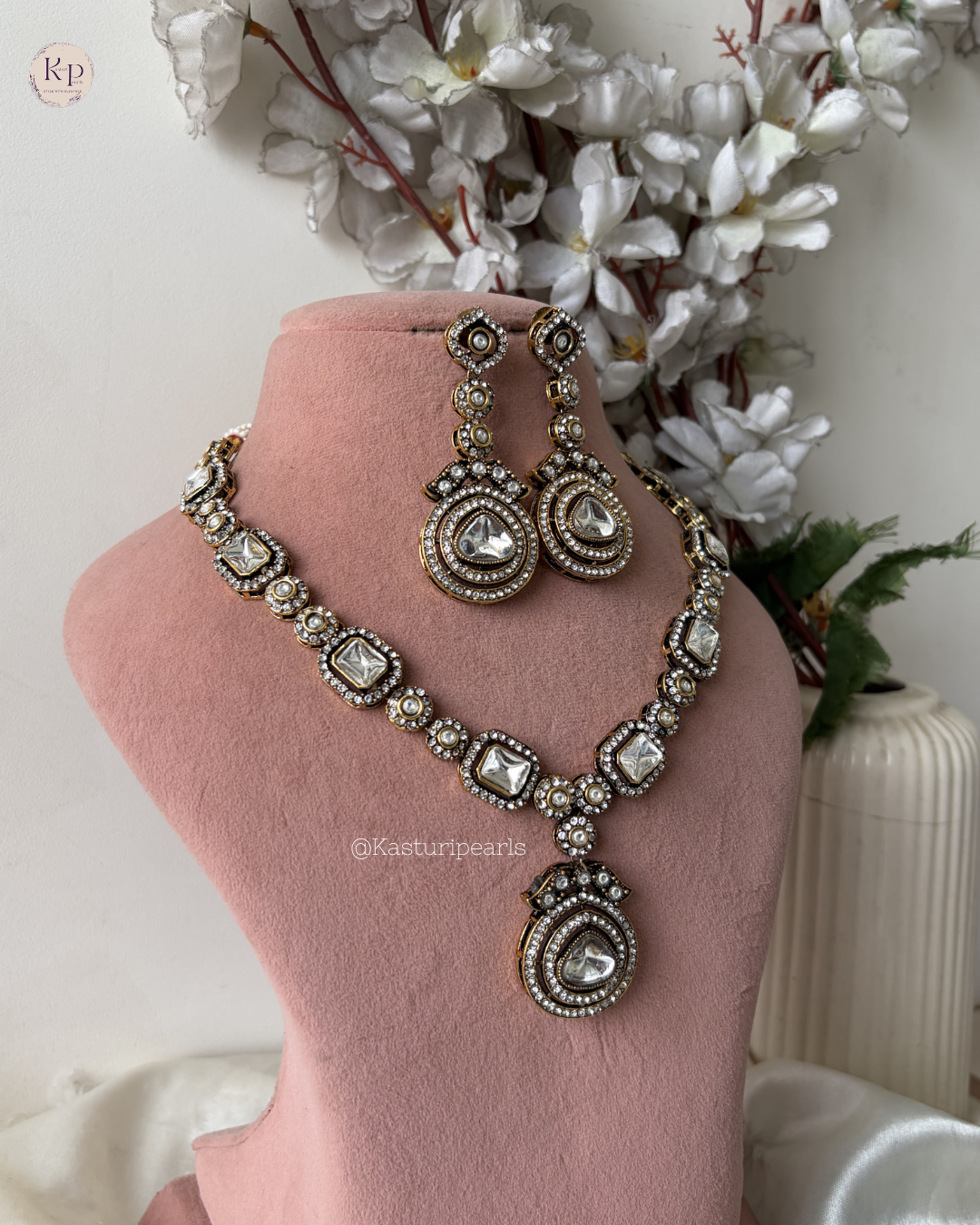 Kripa Moisannite Neckset