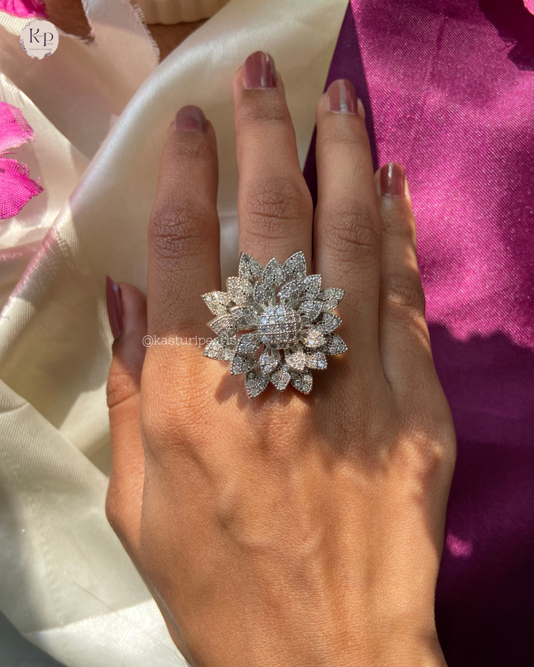 Krishi American Diamond ring