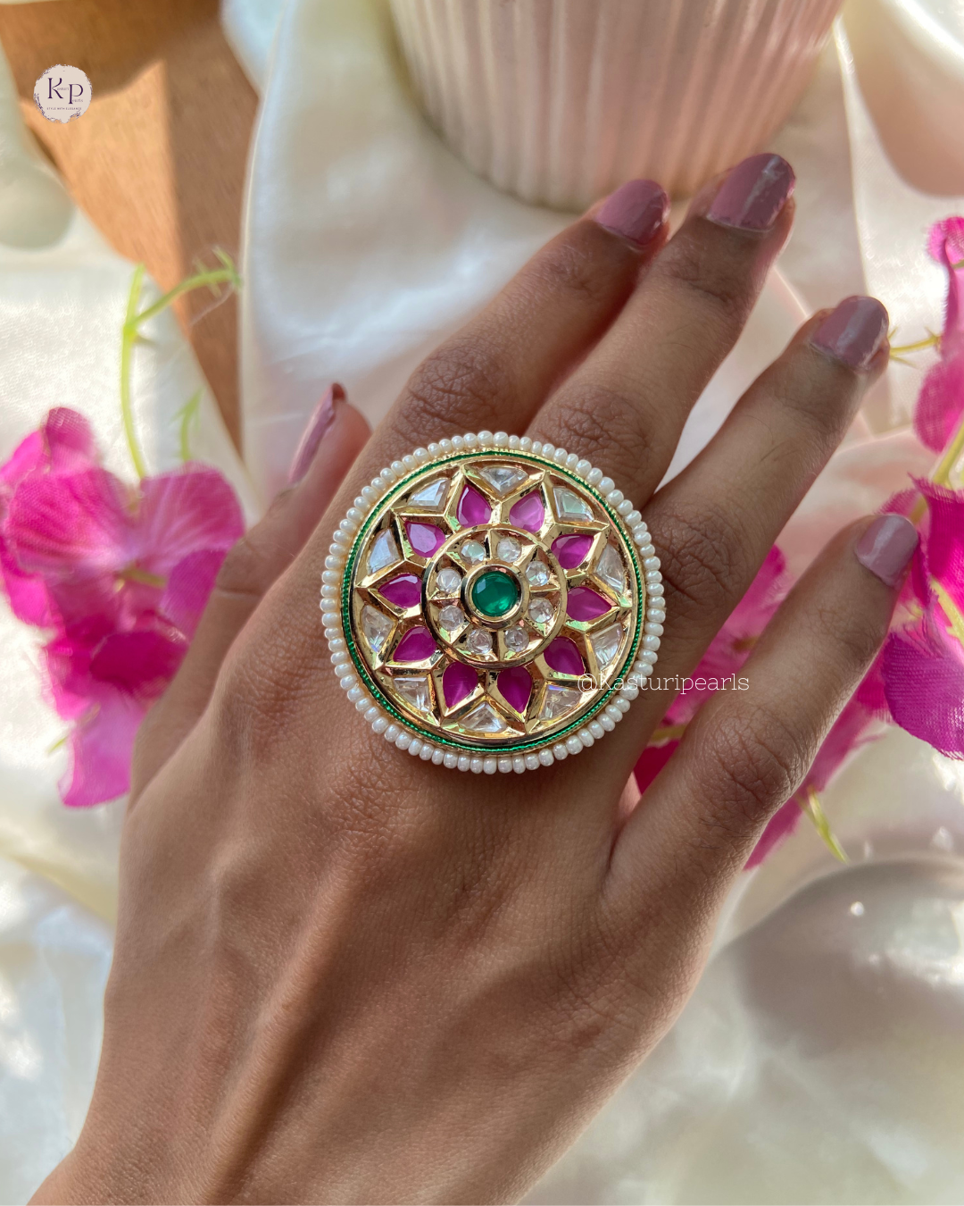 Manisha Antique Copper Ring