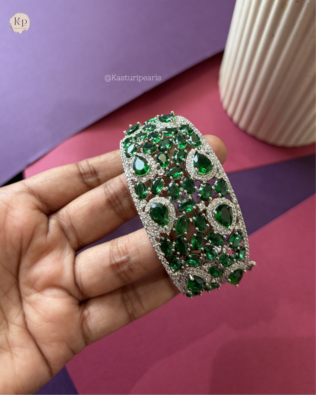 Mihisha Green Ad Bracelet
