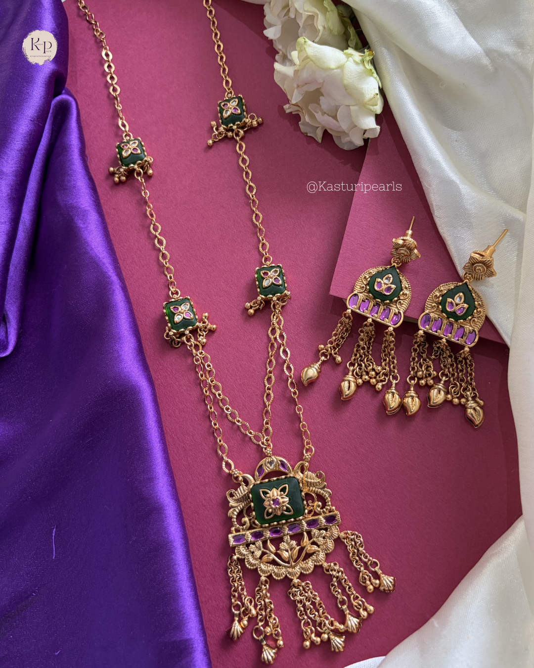 Mishika Heritage Necklace set