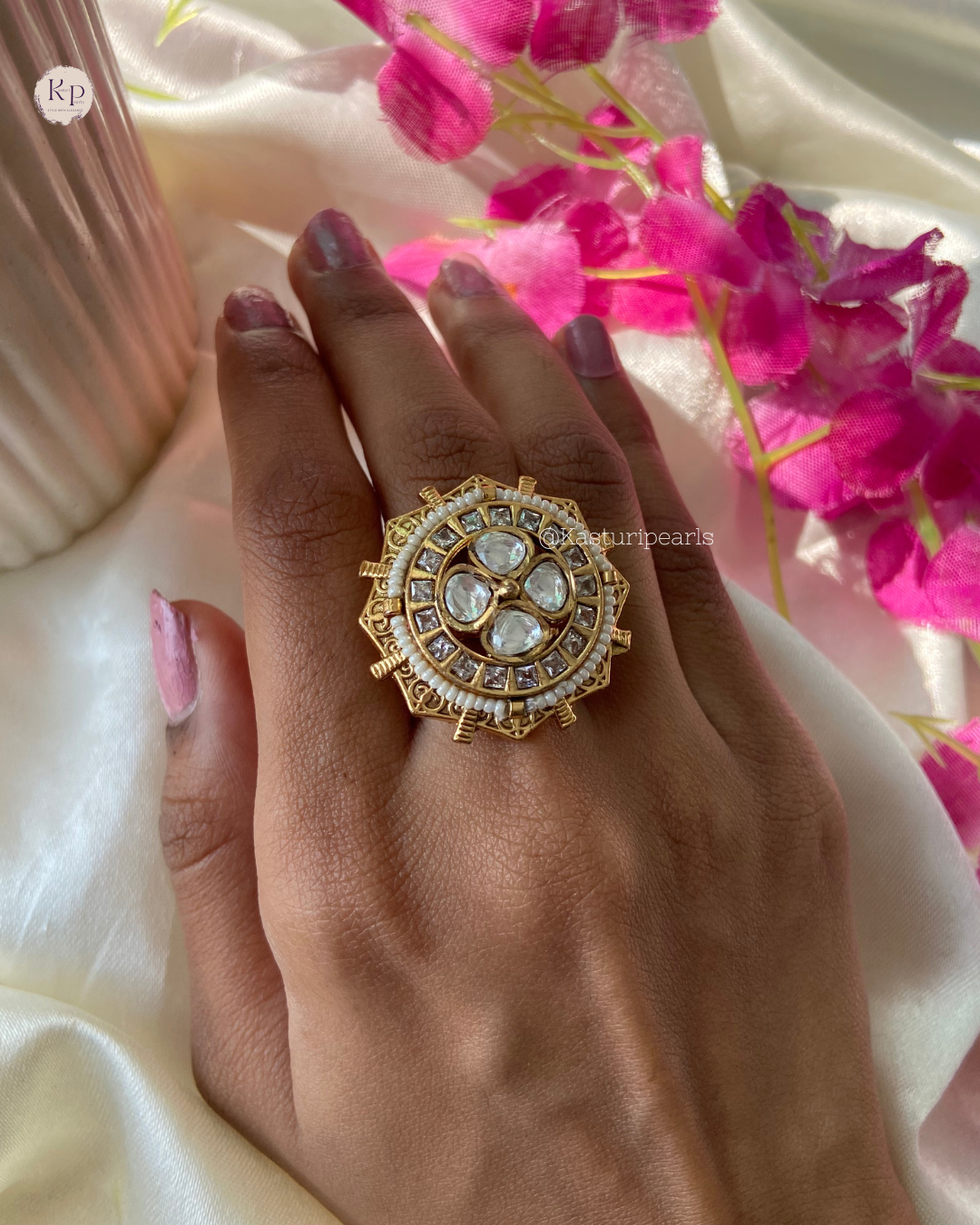 Mrunal Antique Copper Ring