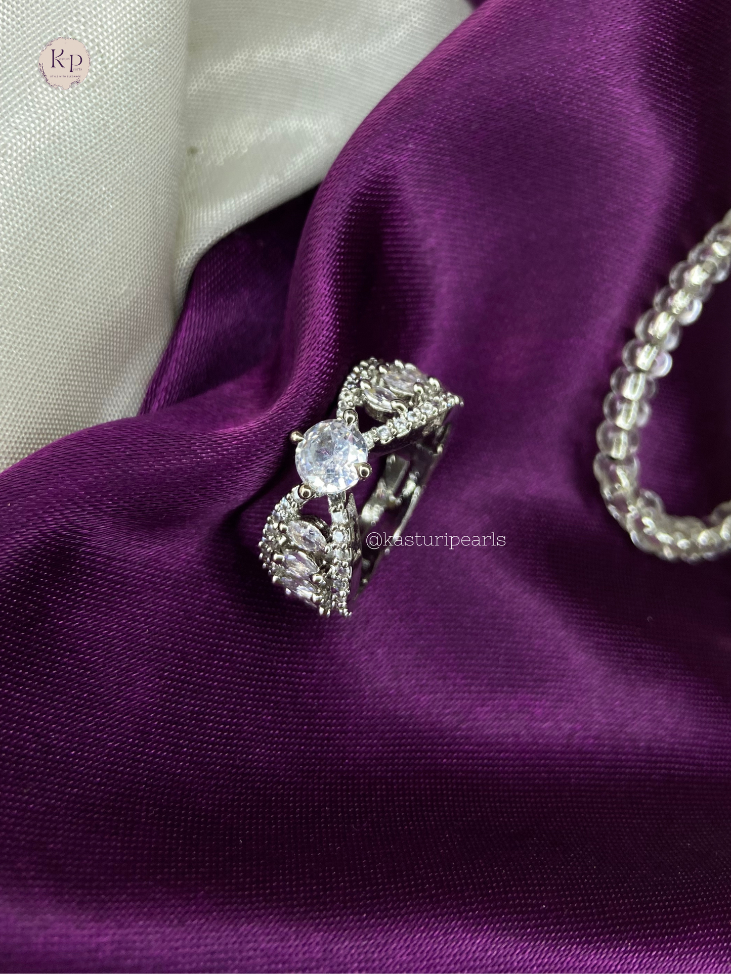 Nenny American diamond ring
