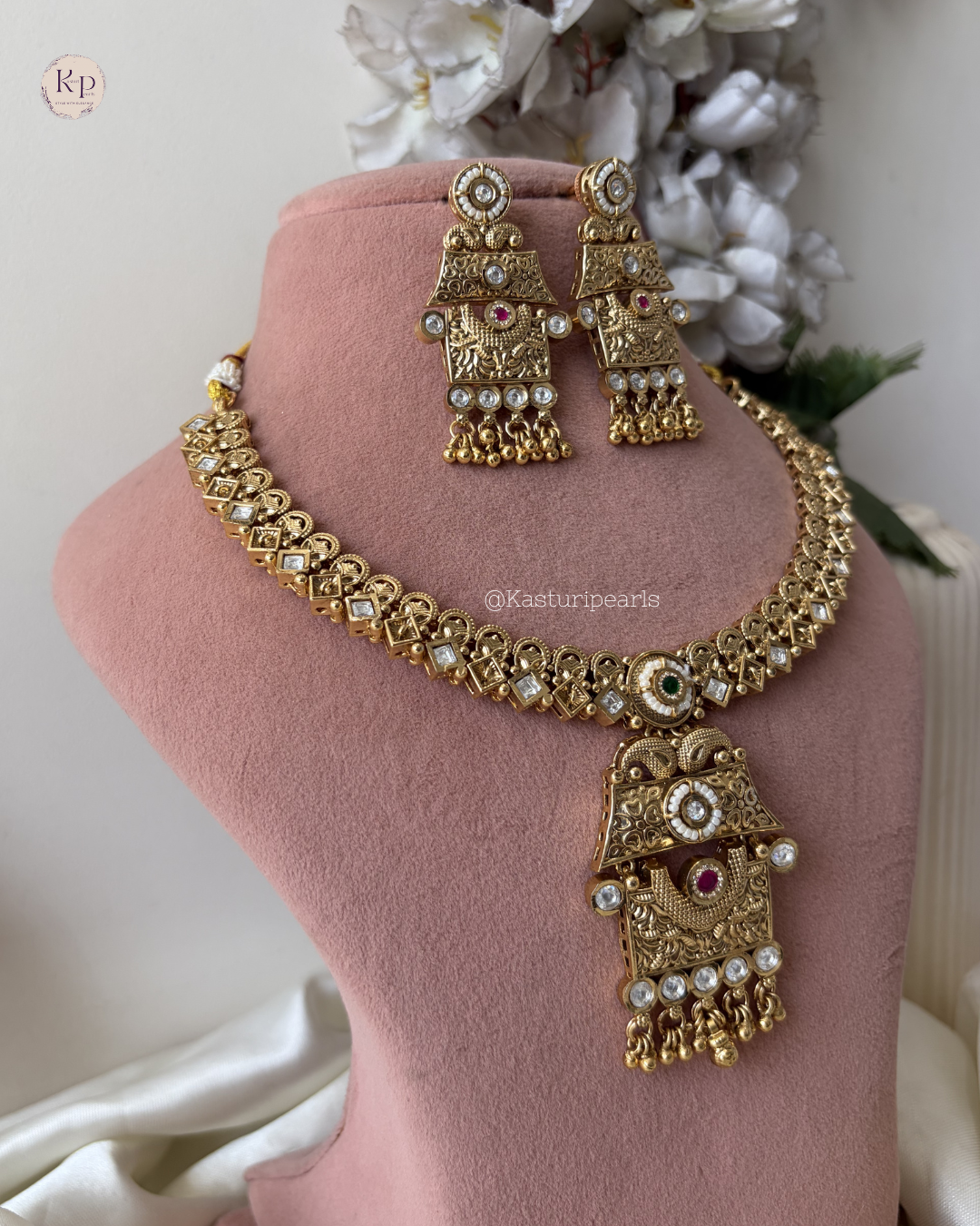Nishita Antique Heritage Necklace set