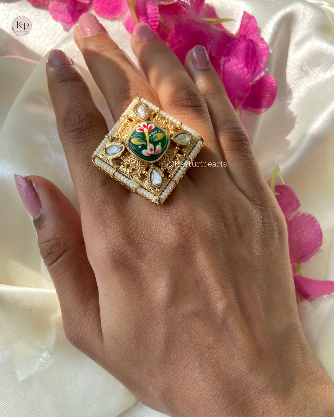 Nitya Antique Copper Ring