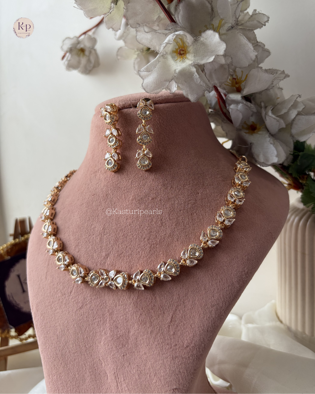 Purvika Moisannite Neckset
