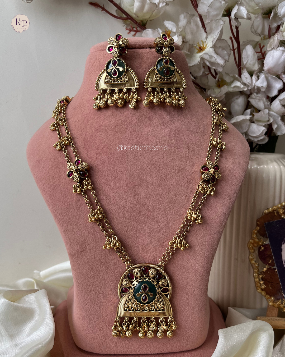 Rimjhim Heritage long Neckset