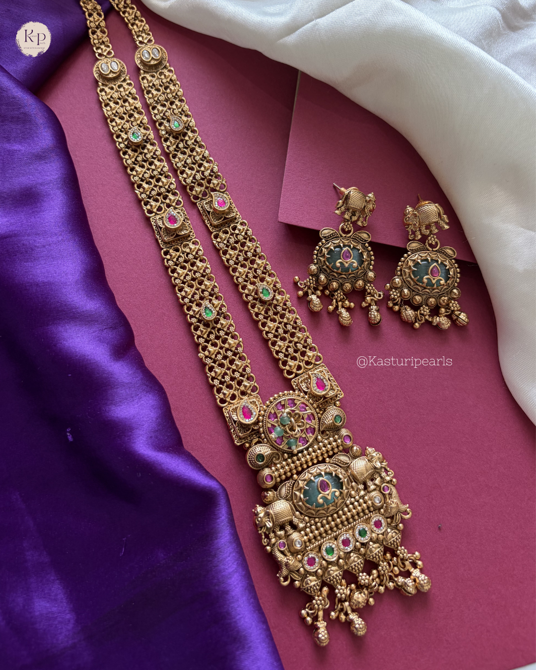 Sharda Antique Heritage Necklace set