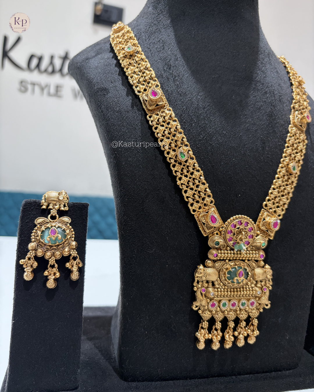 Sharda Antique Heritage Necklace set