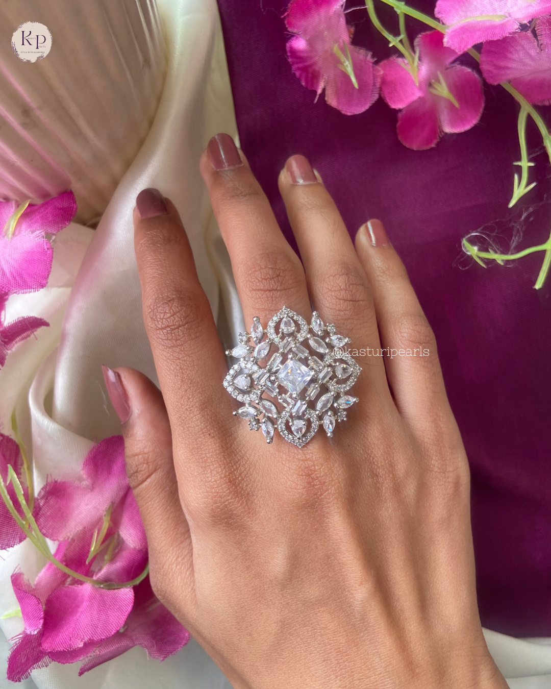 Shivika American Diamond Ring