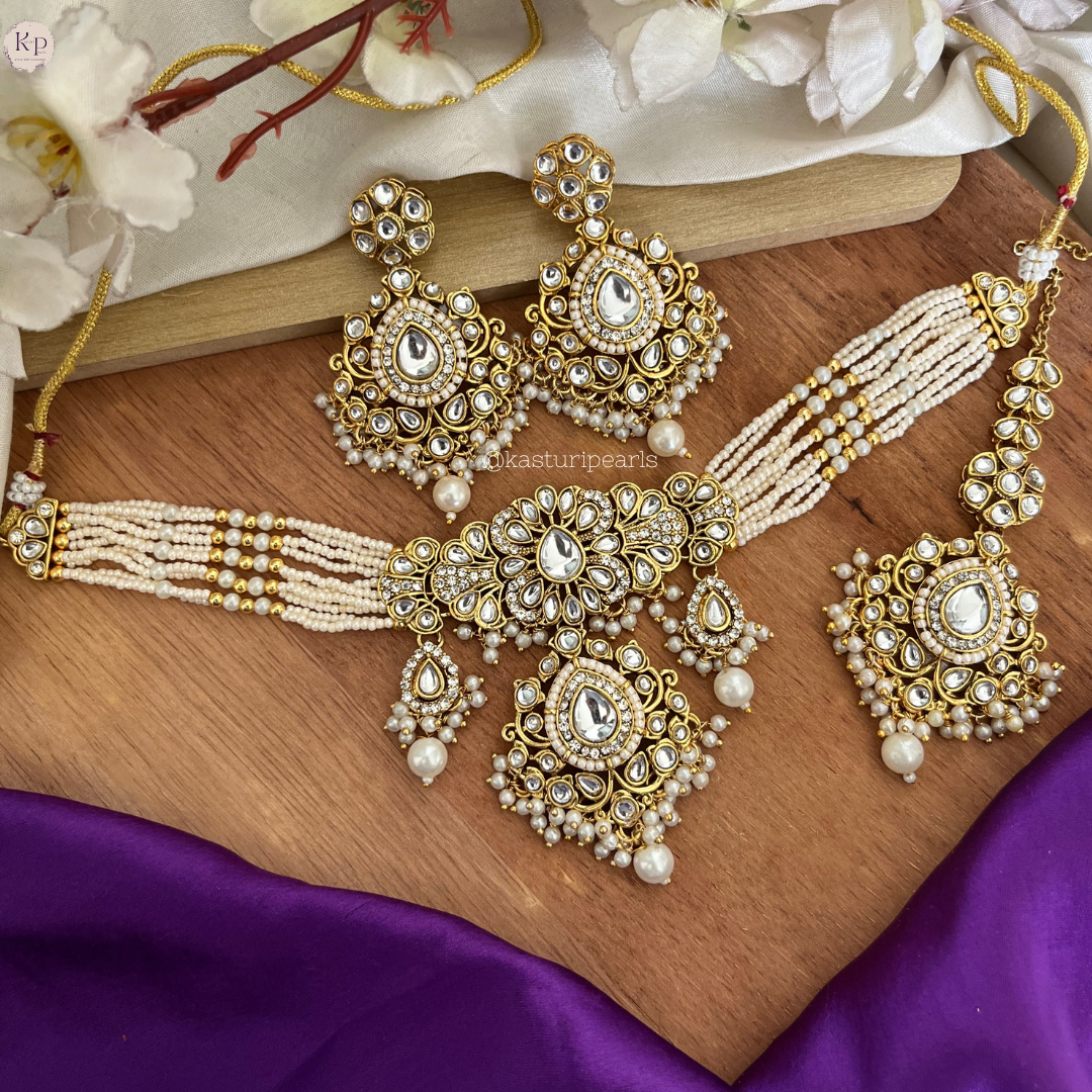 Shradha Kundan Choker set