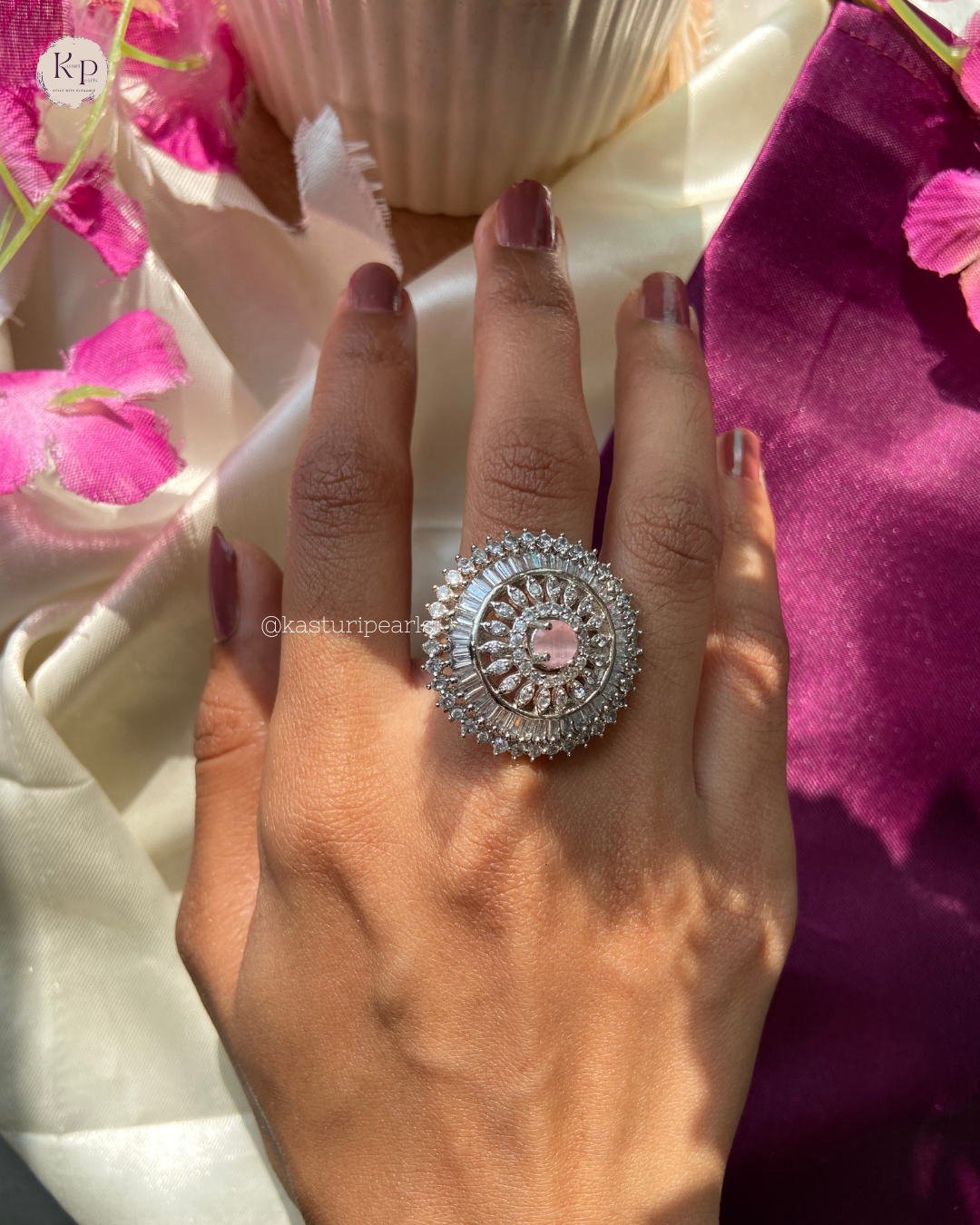 Urmila American Diamond Ring