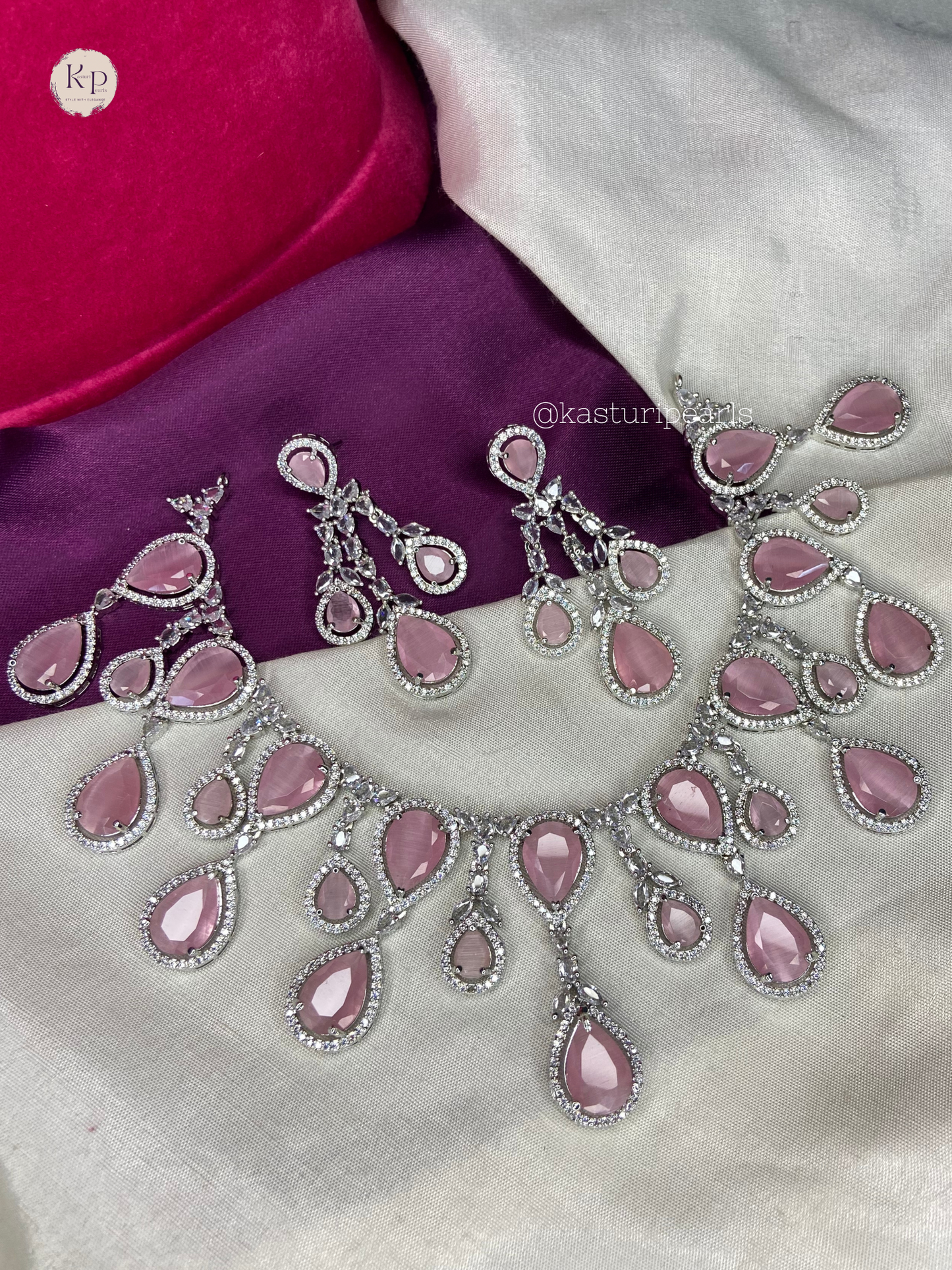 Kanika American Diamond Neckset