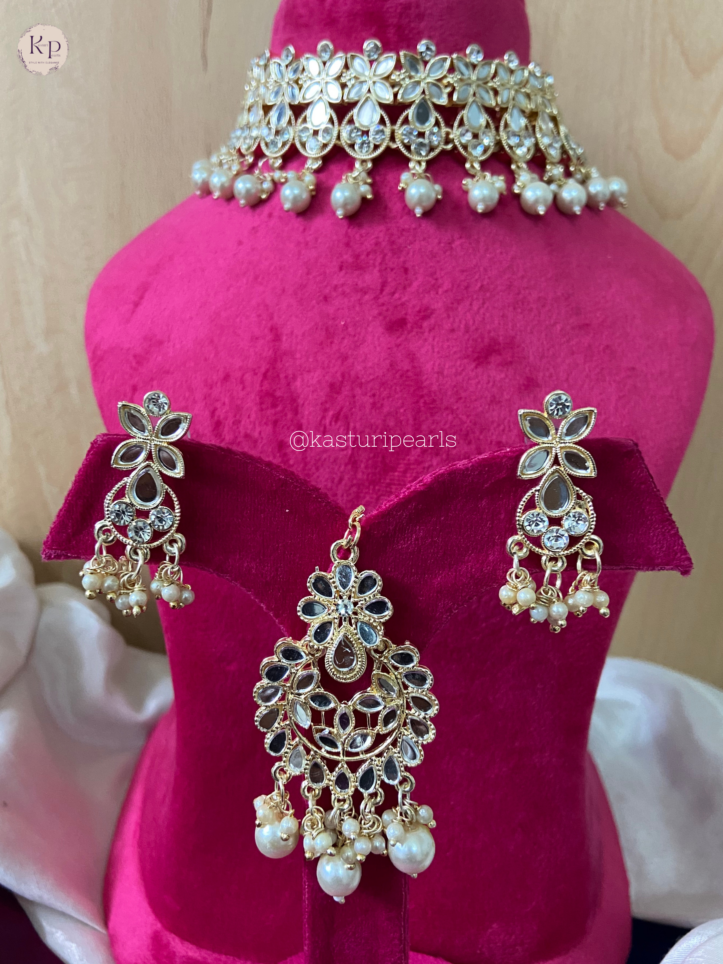 Kisha Mirror neckset