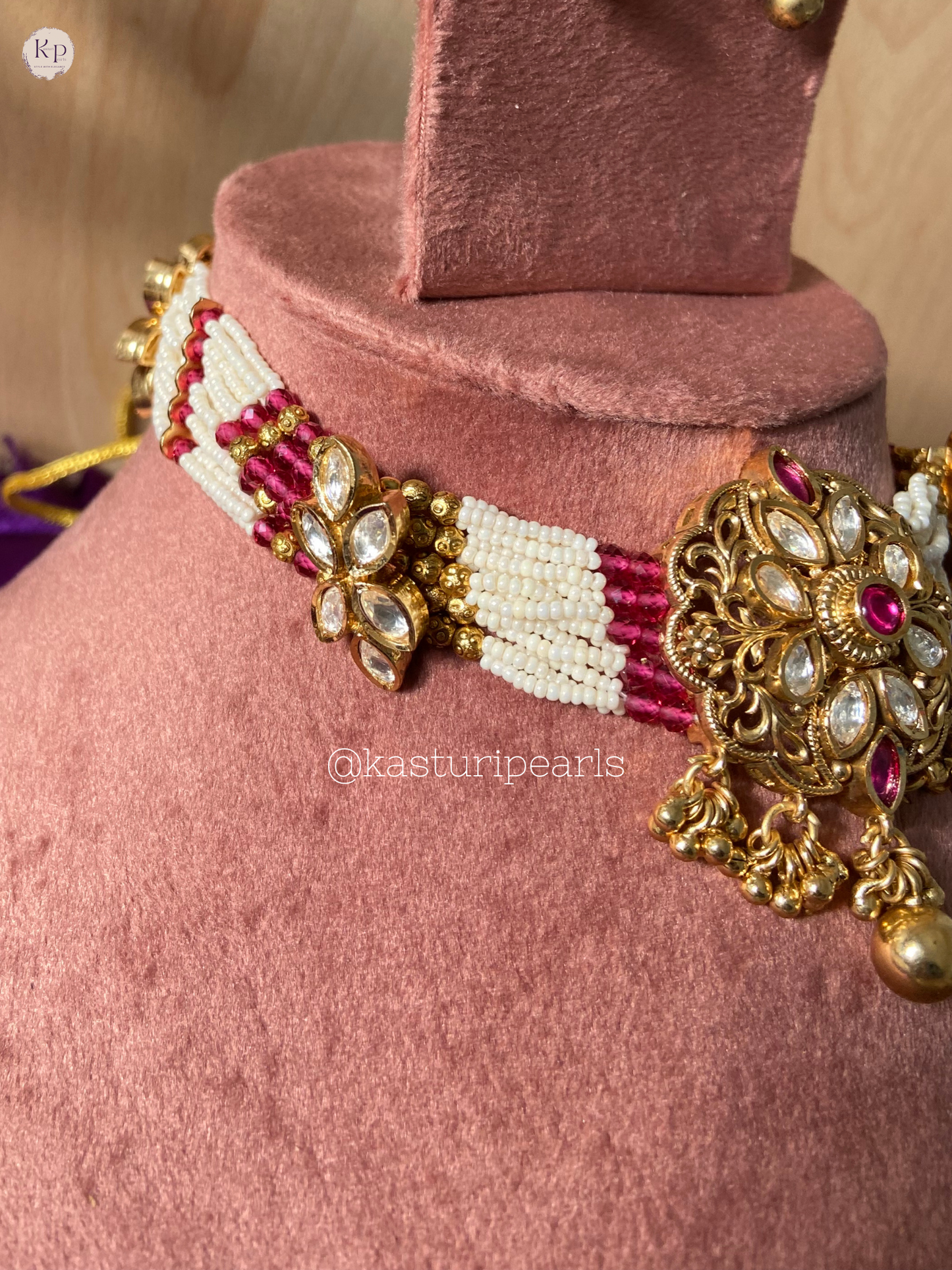 Mansi Antique coper Neckset