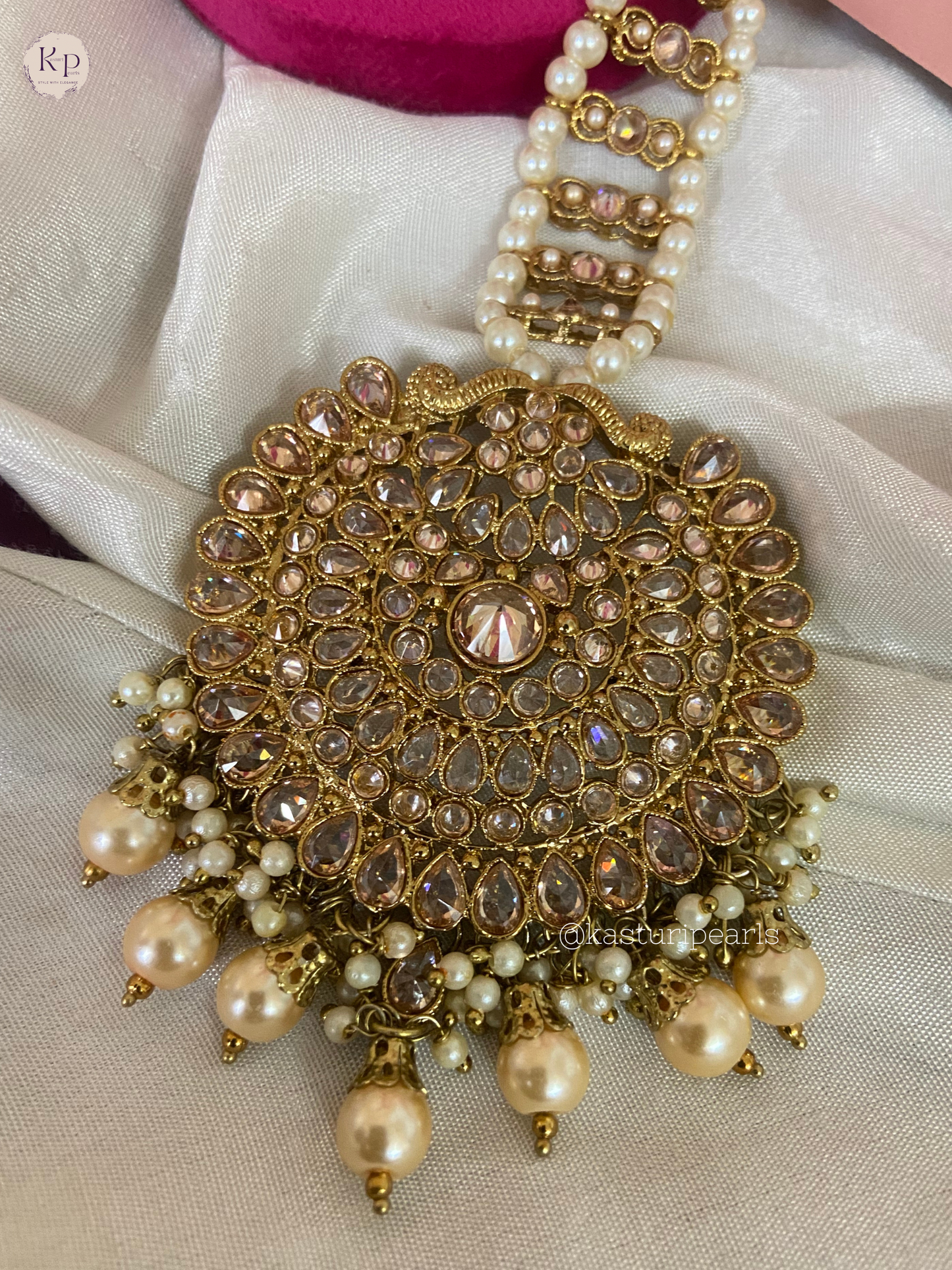 Pearl Reverse Ad polki tikka