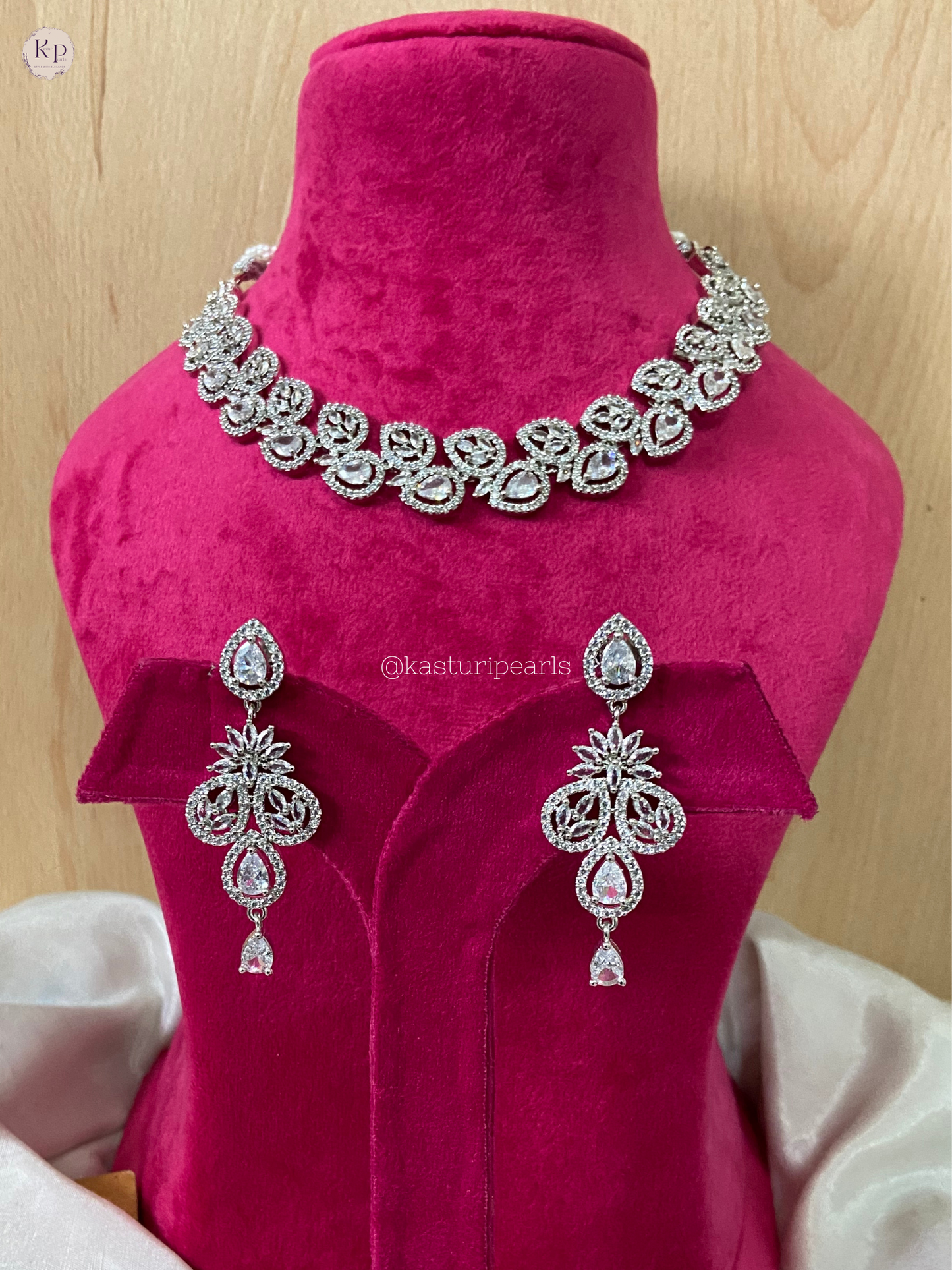 Ritika American diamond Neckset