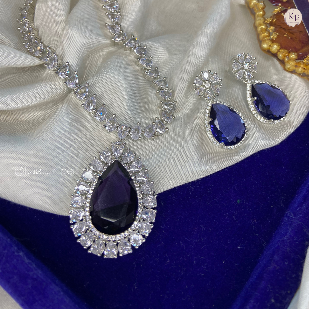 Sara American diamond Necklace set