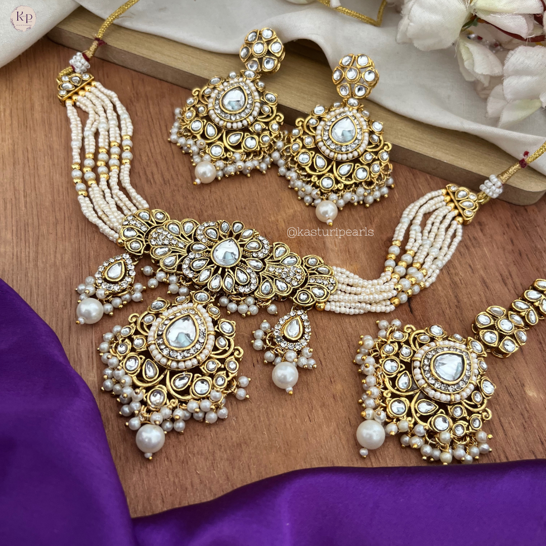 Shradha Kundan Choker set