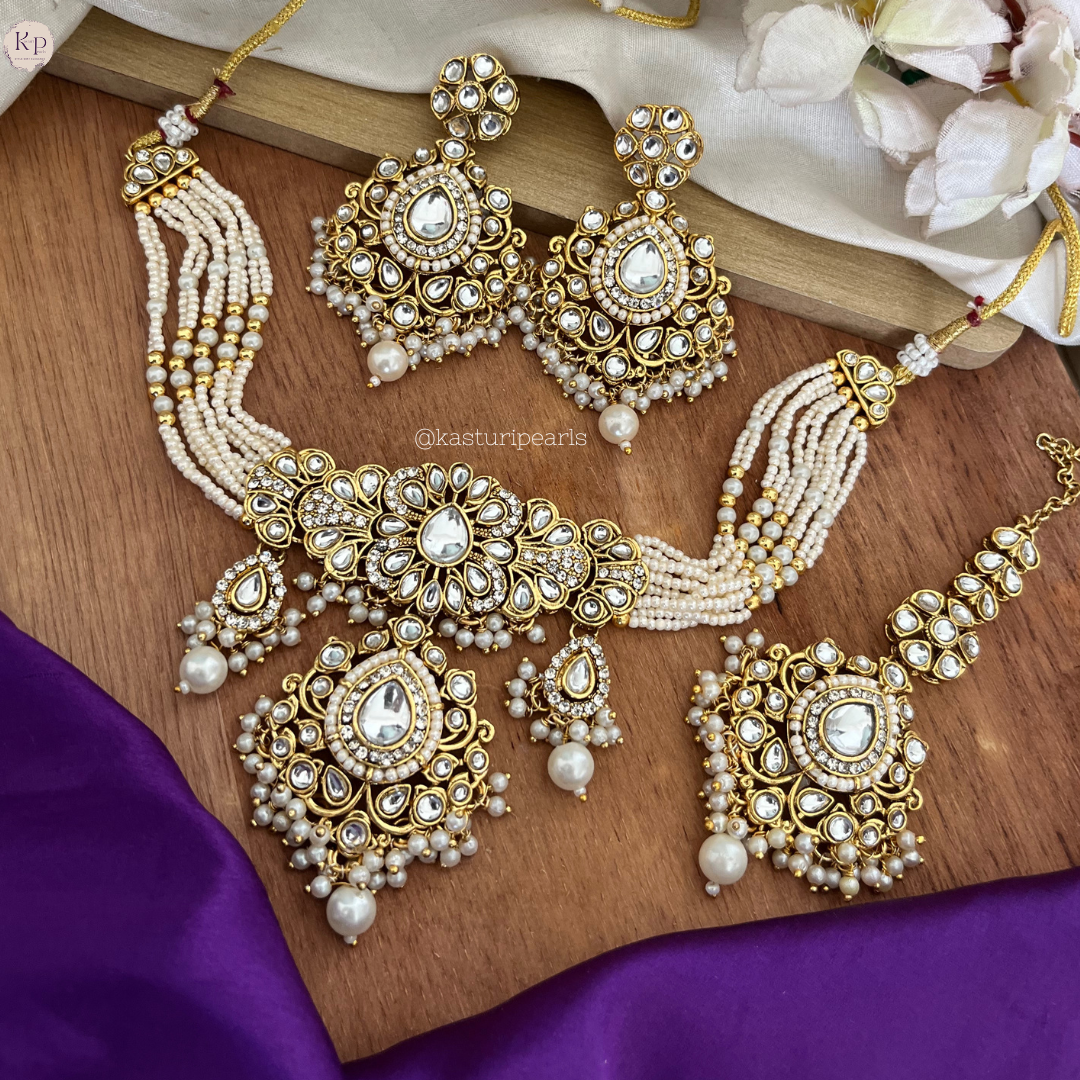 Shradha Kundan Choker set