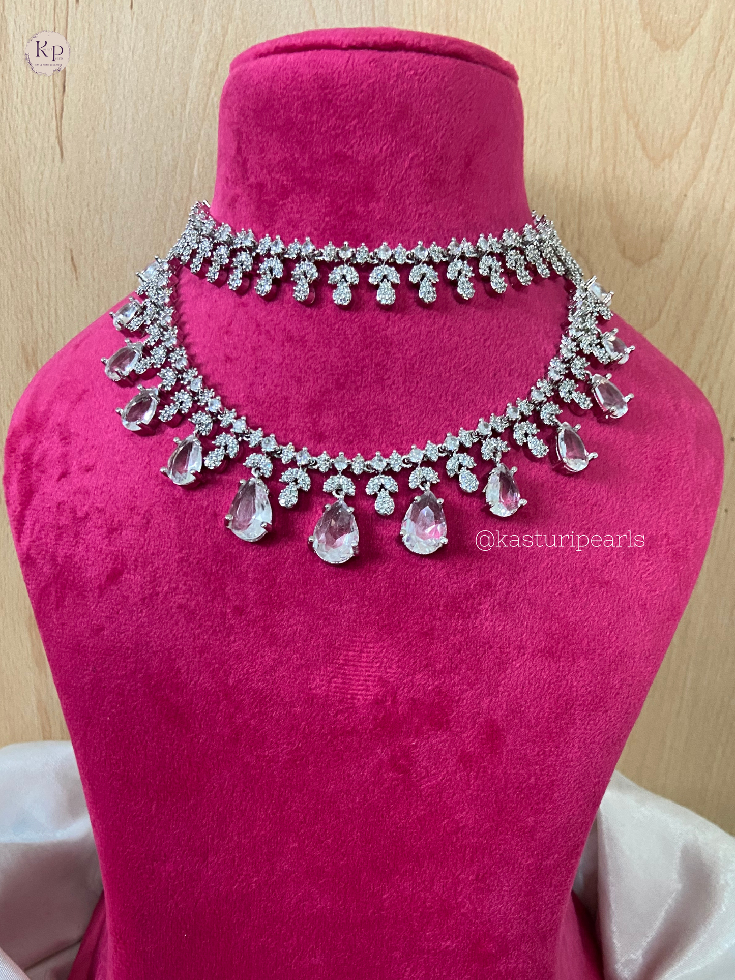 Tara American Diamond Necklace set