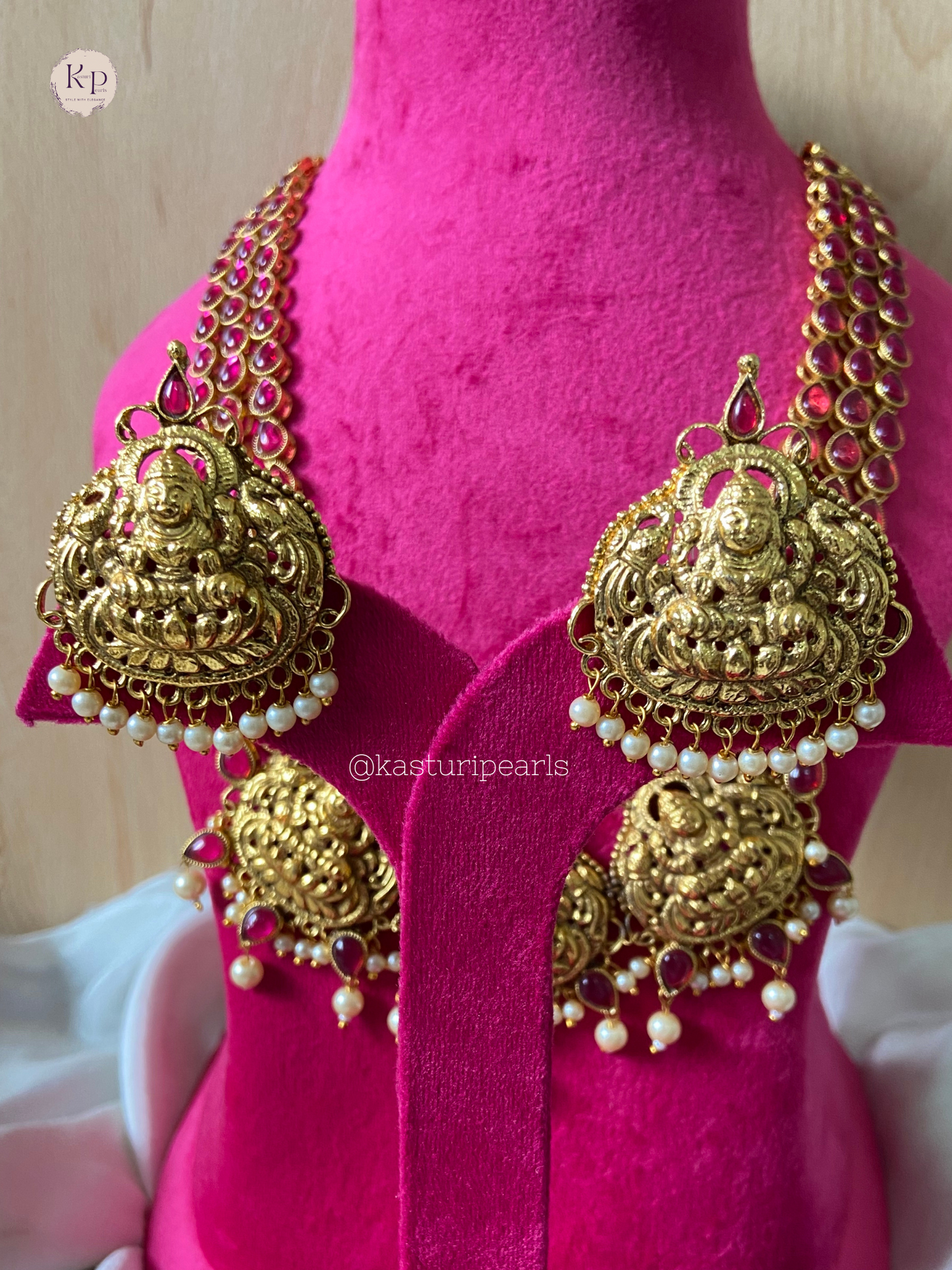 Three Laxmi Long neckset