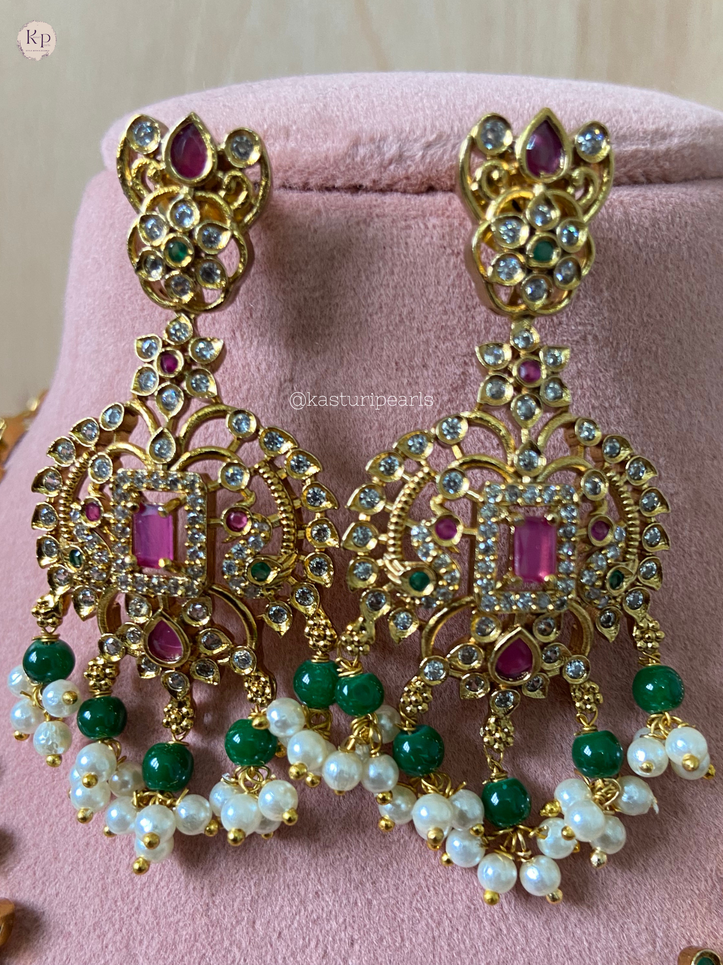 Zarin Antique coper neckset