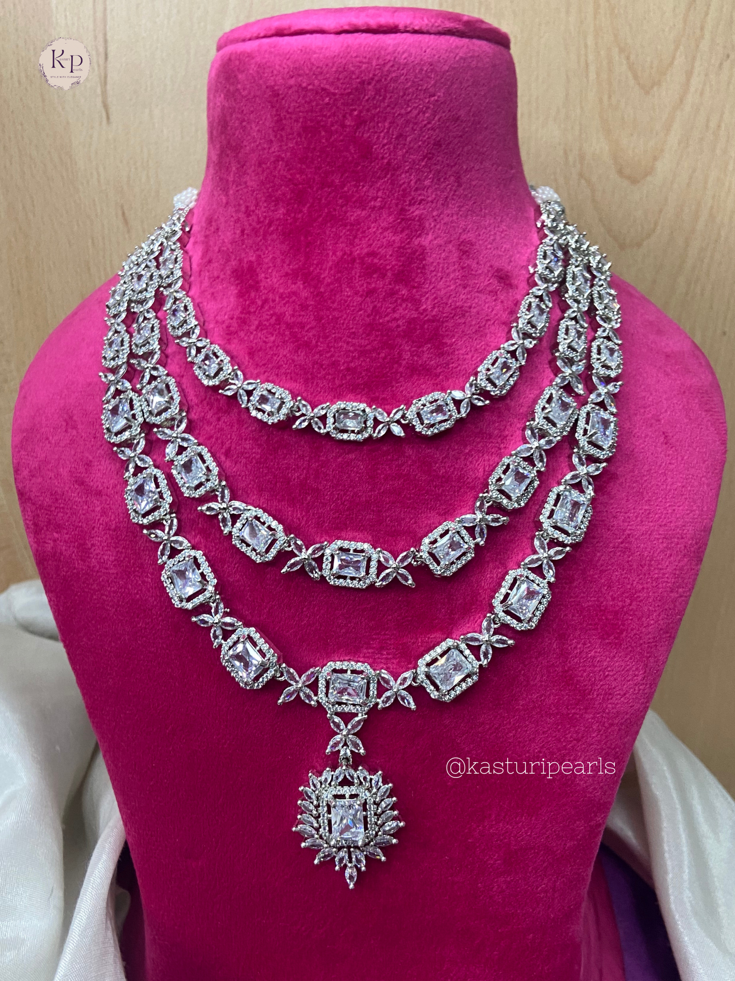 Aanya American Diamond Necklace