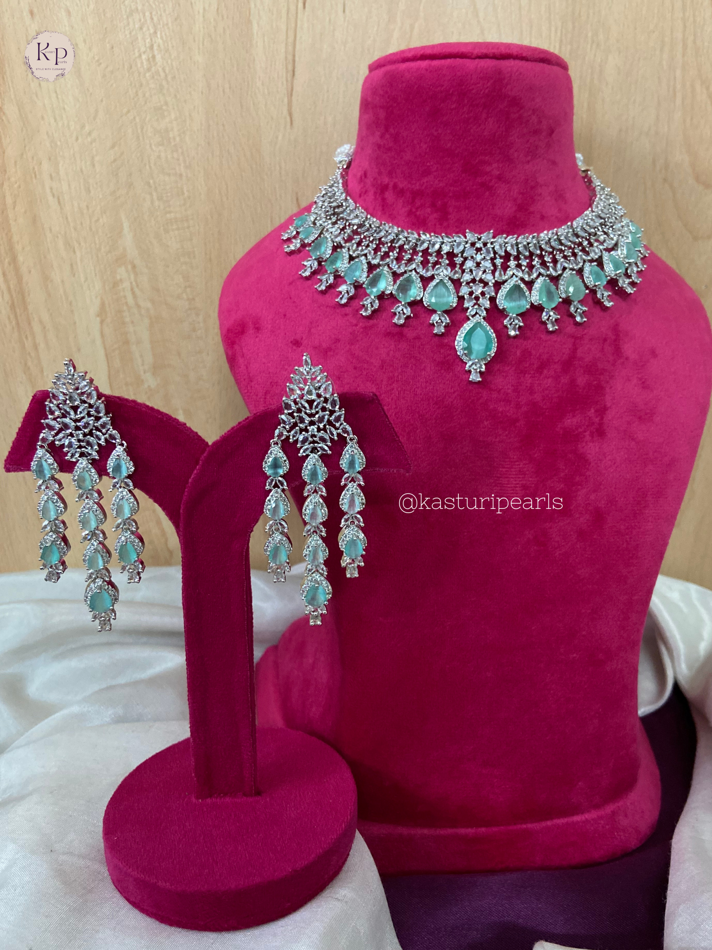 Aadhya American Diamond neckset