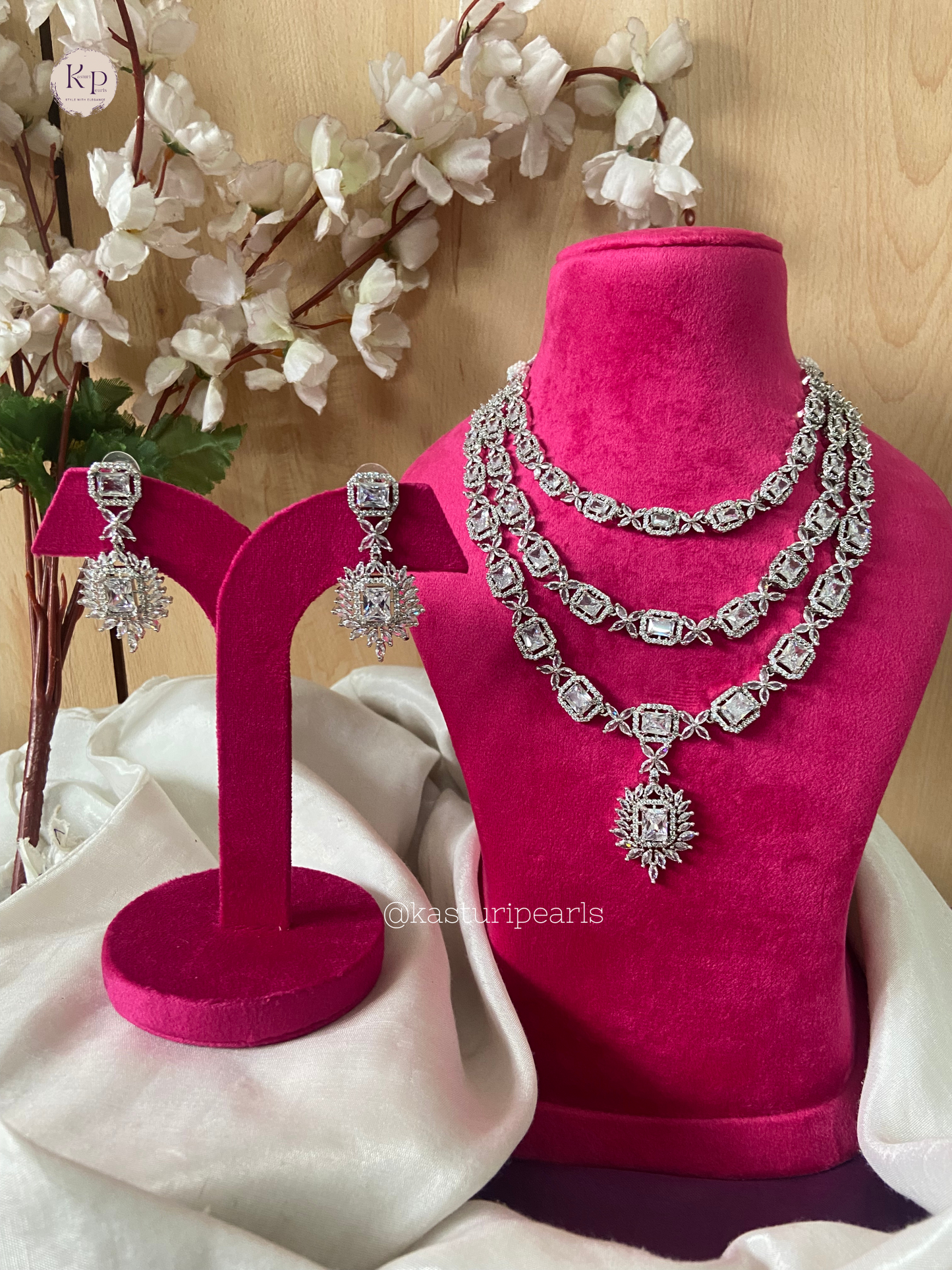 Aanya American Diamond Necklace