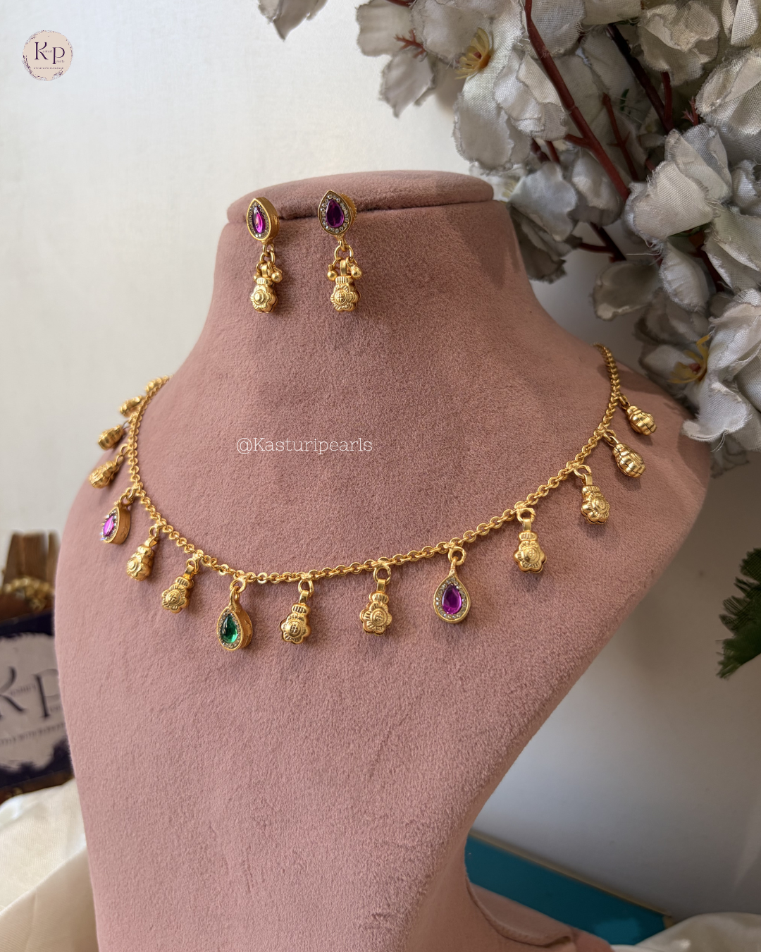 Ajanta Heritage necklace set