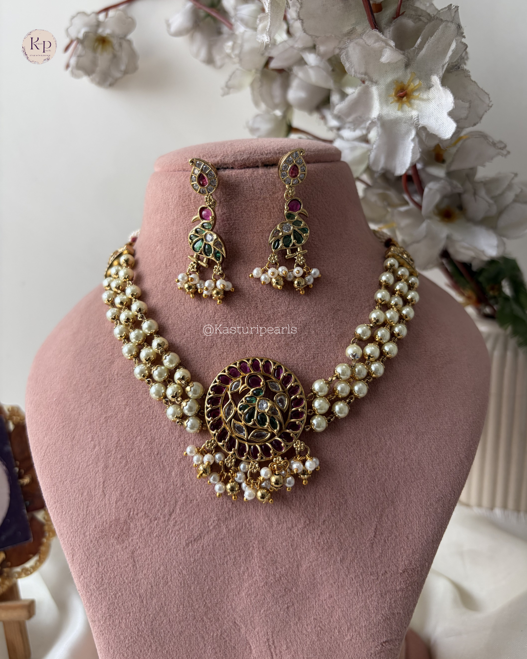 Alina Temple Neckset