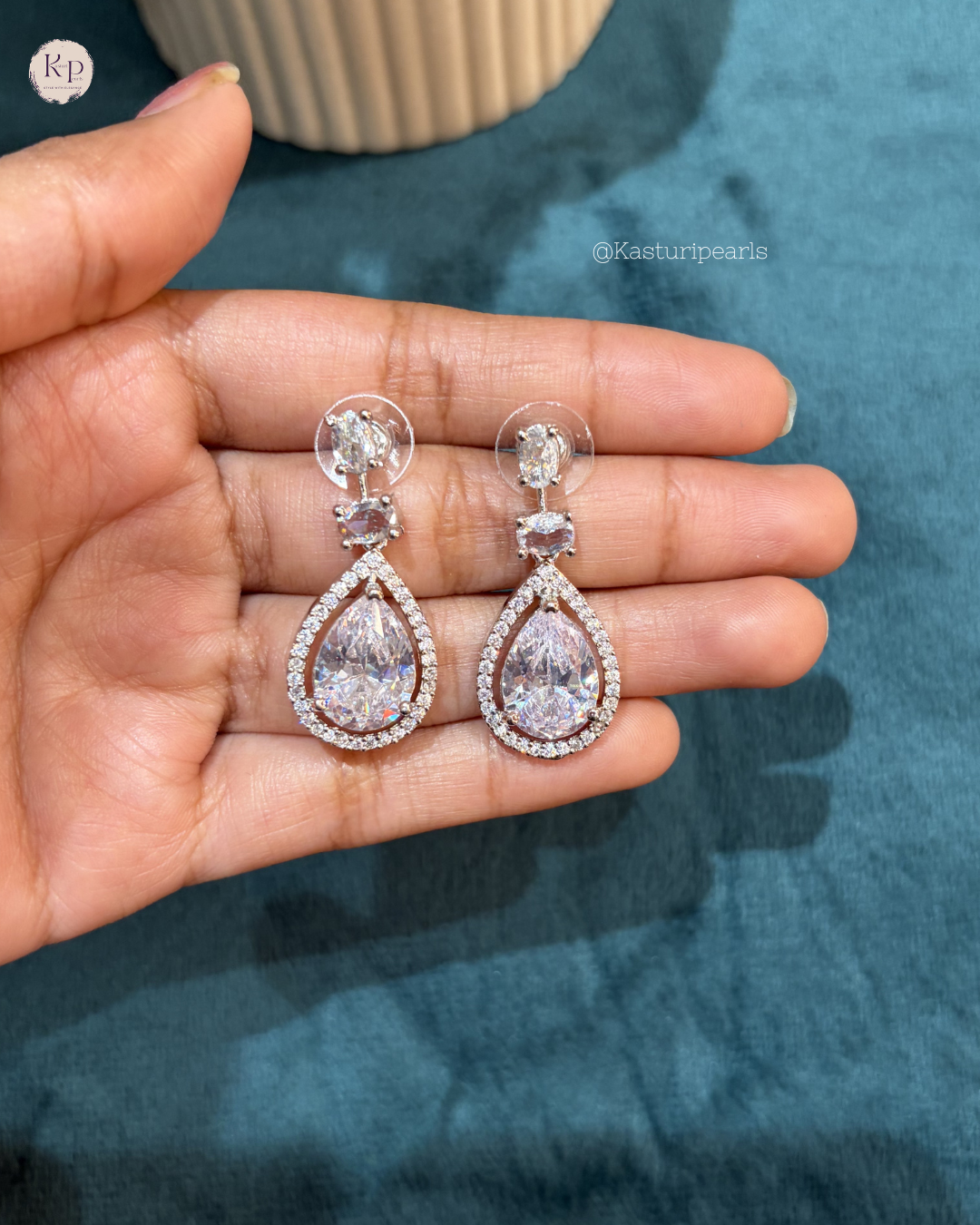 Amelia Ivory AD Earrings